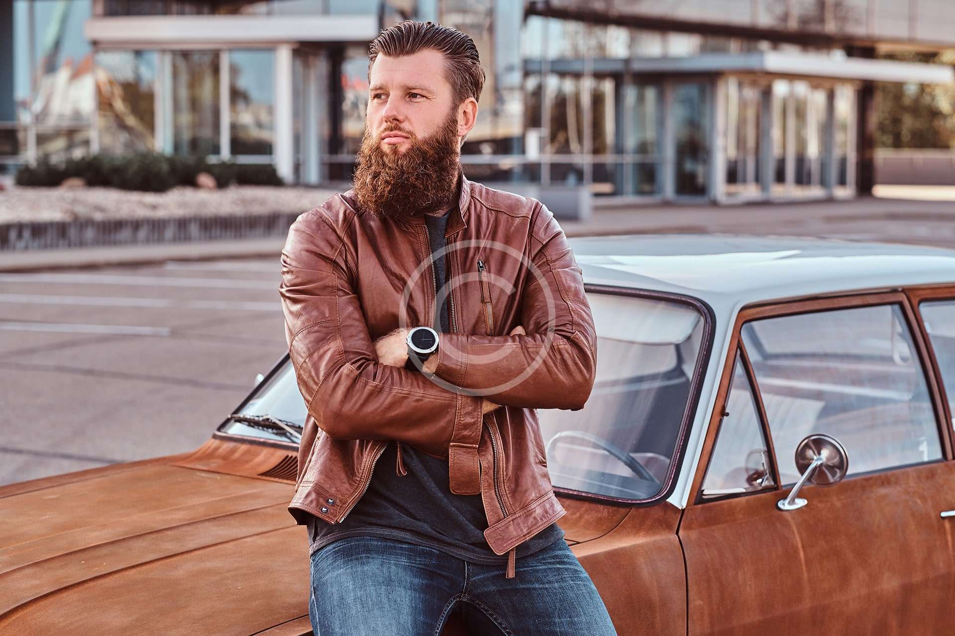 Haircuts + beard